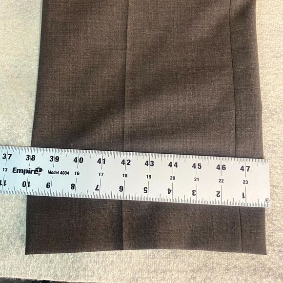 Palo Savino Wool Blend Dress Pants Bremen Trousers Mens Size 37‎ Reg Cut - Picture 11 of 12